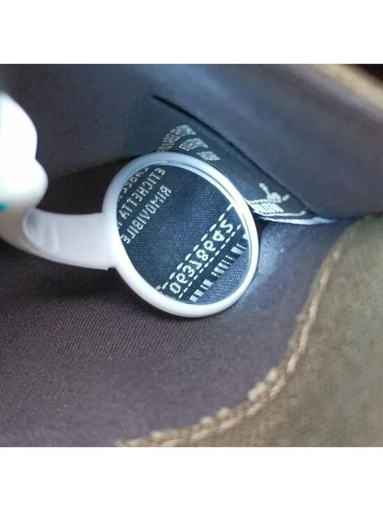 Fendi Peekaboo Green Beige Canvas Leather Messenger Bag - Picture 13 of 16